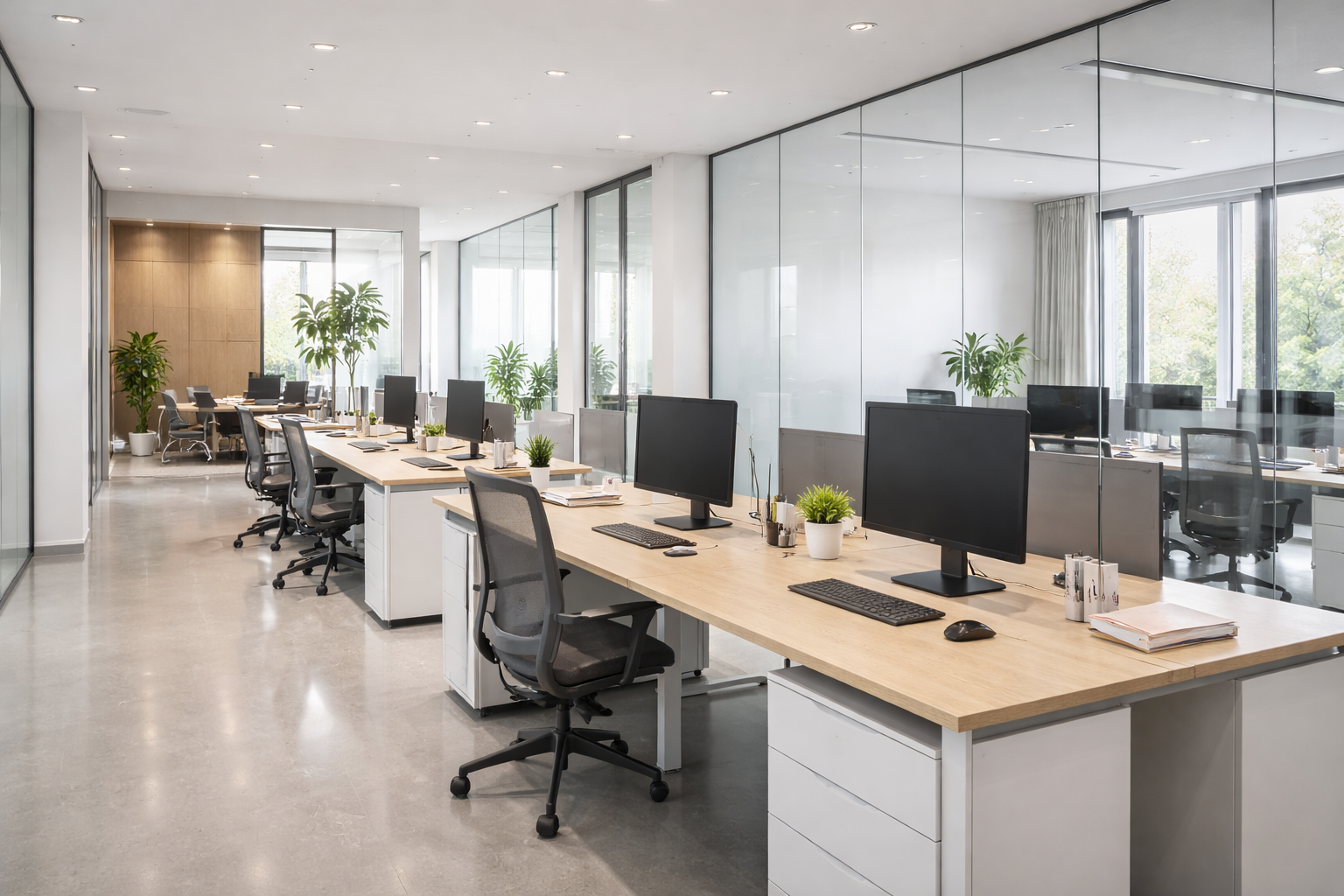 Büroreinigung und Gewerbereinigung